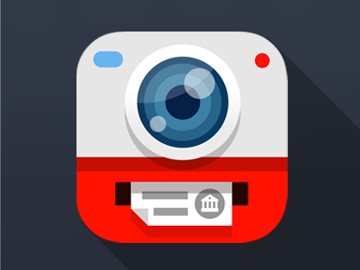 App Camera for traffic tickets Icon.