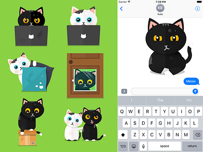 Cat Stickers Design