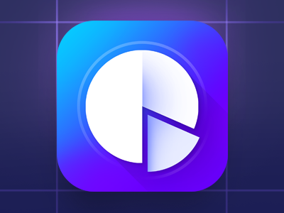 Chart Pie Flat IOS Icon