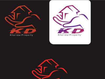 Logo For Real Estate Business Multiple color animation branding design flat graphic design icon illustration logo typography ui