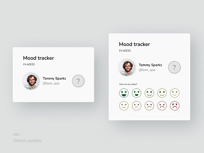 Daily UI 081 Status update