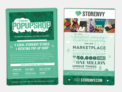 Storenvy Print Work art direction branding print design typography