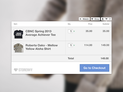 Add To Cart cart ecommerce product design shopping storenvy webapp