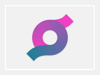 Shapes & Gradients fill gradient icon illustration logo question mark