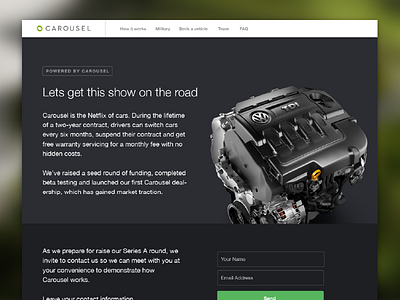 Ride Share car product ride share ui webapp