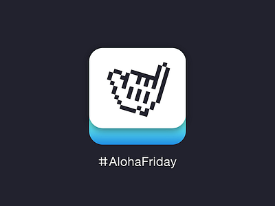 Aloha Friday - 08062016 aloha cursor friday gradient hawaii icon shaka vectors