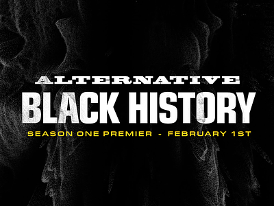 Alternative Black History alternative black history comedy fake news history series typography youtube