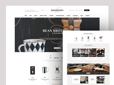 Beanbrothers bean coffee design food restaurant shop store tea web website