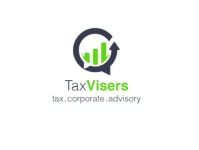TAXVISERS branding design illustration logo