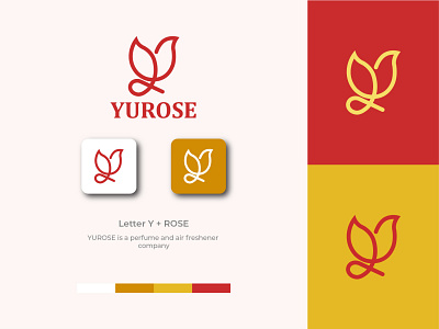 YUROSE design logo logodesign logotype minimal typography