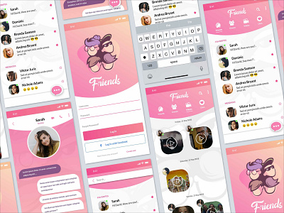 Friends App Concept