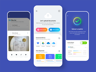 Document scan and upload app accounting app accounting software android app android app design android app development cliffex ios app ios app design ios app development scanning app