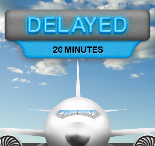 Flight Delayed Screen