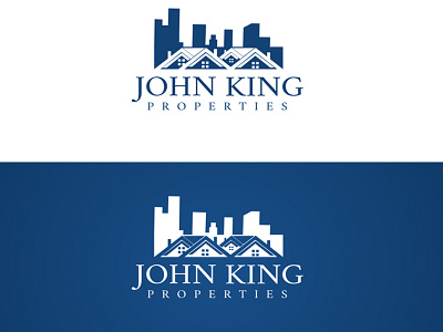 Building construction, real estate, industrial, corporate logo