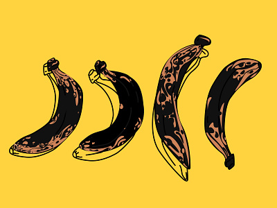 andy warhol banana arework illustration