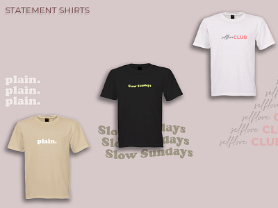 STATEMENT SHIRTS