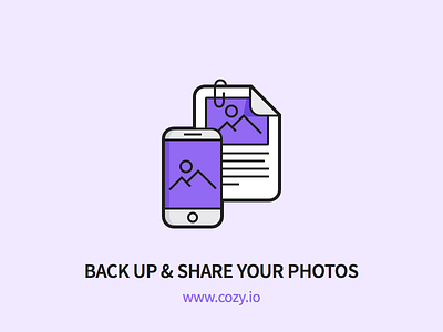 Cozy - Back Up & Share your Photos