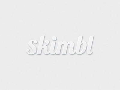 New Logo for Skimbl.com