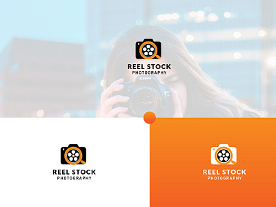 Reel stock Photography Logo Design