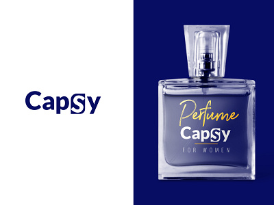 Capsy Logo Design | Perfume Brand