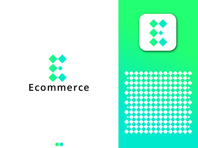 Creative Letter E - Ecommerce logo - Online Shopping Logo