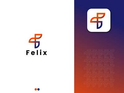 F Logo Design - Branding Identity - Wordmark Logo