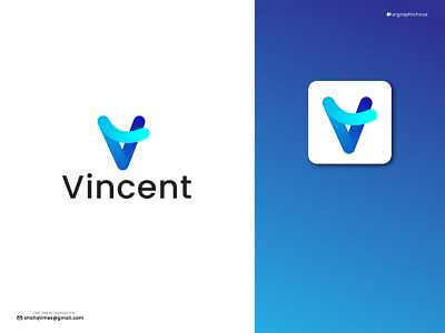 Letter V Logo Design - Modern - Creative - Branding - V Logo