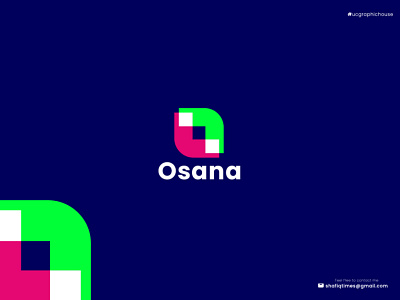 Overlapping O Letter Logo Design - Branding - Inspiration -