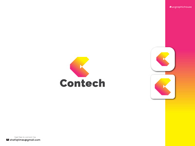 Modern Letter C Logo Design - Corporate - Currency - Blockchain app logo branding business logo c logo company logo design design trends dope logo gradient c logo letter c logo lettermark c logo logo logo designs logo trend 2023 mobile app logo modern c logo professional logo trendy logo visual identity wordmark c logo