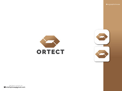 Letter O Logo Design With Mobile App Icon - Inspiration - O Logo