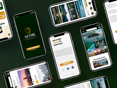 Insights on a Travel App Screens adobe xd branding design graphic design ui ux web design