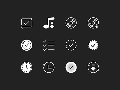 Icon Exploration app design flat icon minimal ui ui design ux vector web