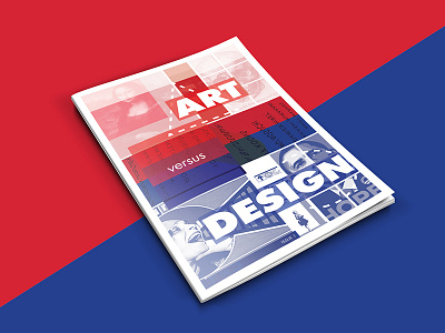 Art vs. Design Zine art design editorial design magazine typography zine