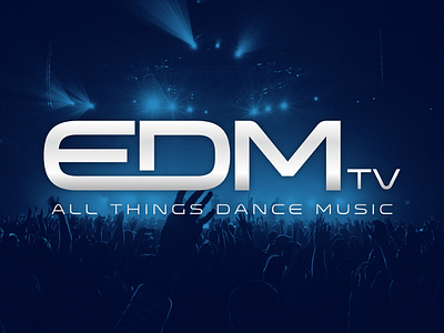 EDM TV - Logo Concept