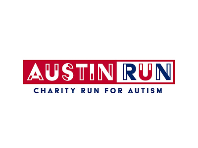 Austin Run - Thirty Logos Day 7 austin austin run brand logo texas wordmark