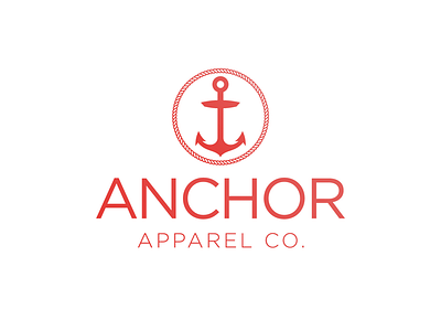 Anchor - Thirty Logos Day 10 anchor logo apparel brand logo logo design thirty logos