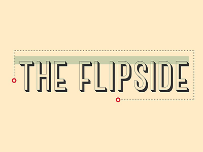The Flipside - Thirty Logos Day 30 / Capstone Logo flipside logo logo design vintage