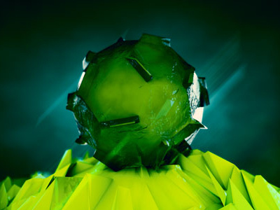 Green With Envy // 2015-3-7 cinema 4d everydays photoshop