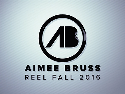 Aimee Bruss Reel - Fall 2016 after effects animation cinema 4d motion design motion graphics typography