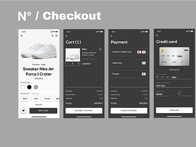 Daily ui / 02 - Checkout