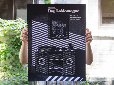 Ray LaMontagne Poster poster ray lamontagne screenprint silkscreen