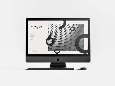 Wonderwall - Website Design brand branding design digital graphic design grid icons identity illustration logo packaging typeface typography website