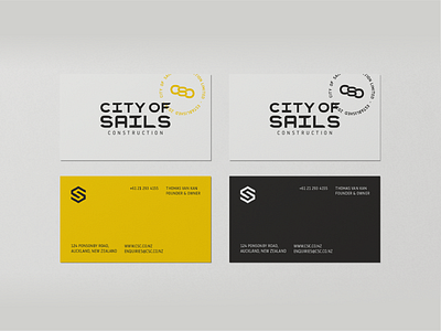 CSC Business Cards brand branding business card colour design graphic design grid icon identity logo monogram packaging typeface typography