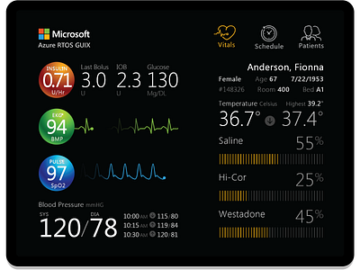 Embedded GUI Design for Medical Device design gui ui ux