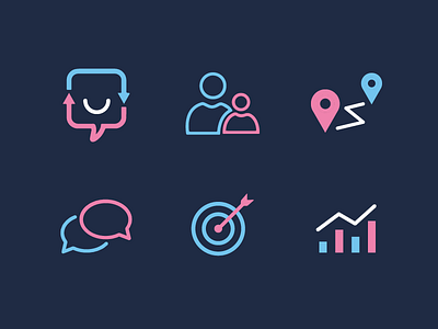 Report Icons icons illustration