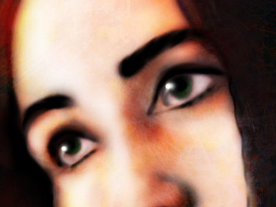 Eyes - detail eyes face painting portrait