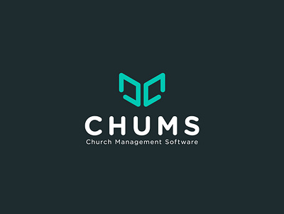 Chums | Lettermark bible book logo software