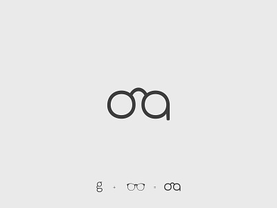 G + Glasses Logo eyeglasses glasses logo minimal minimalist modern simple vector