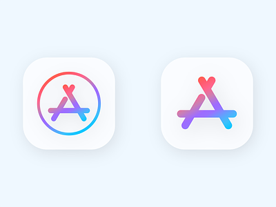 Mac App Collection app app store app store icon apple gradients icon illustrator logo mac macos web design