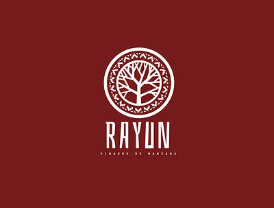 RAYUN branding design logo typography